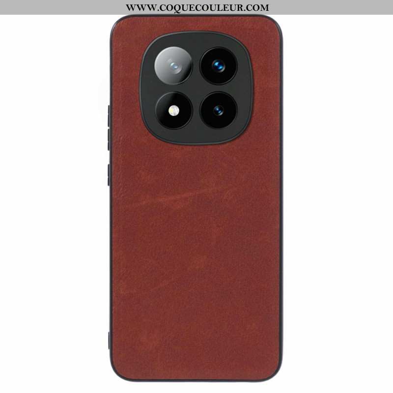 Coque Xiaomi Redmi Note 14 Pro Plus 5G Effet Cuir Texturé