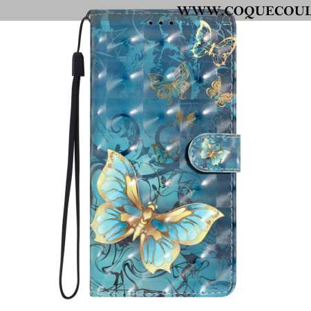 Housse Xiaomi Redmi Note 14 Pro Plus 5G Papillons 3D