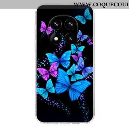 Coque Xiaomi Redmi Note 14 Pro Plus 5G Papillons Colorés