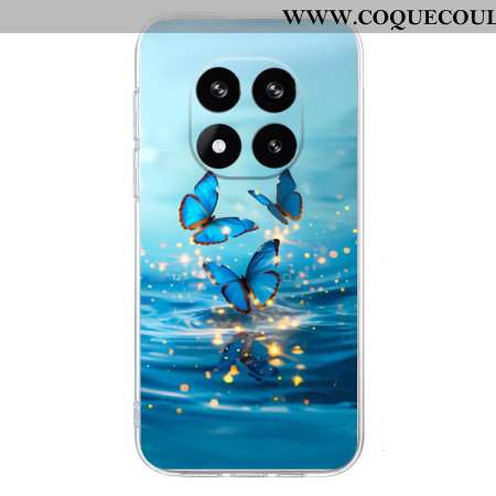 Coque Xiaomi Redmi Note 14 Pro Plus 5G Papillons Bleus