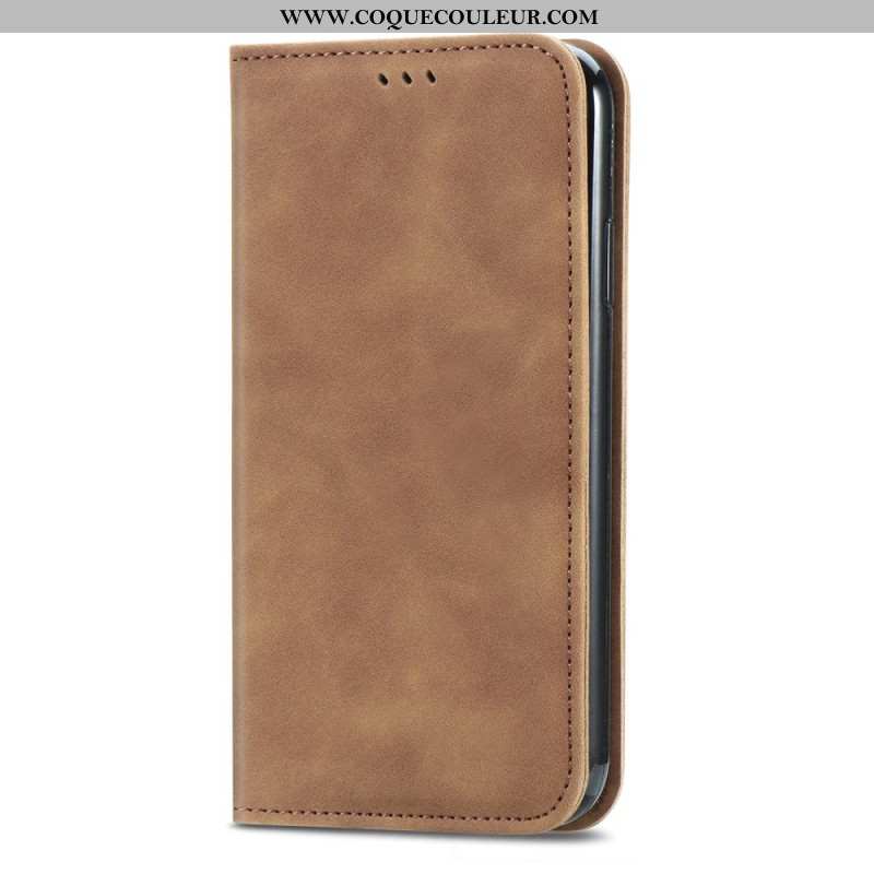 Flip Cover Xiaomi Redmi Note 14 Pro Plus 5G Effet Cuir