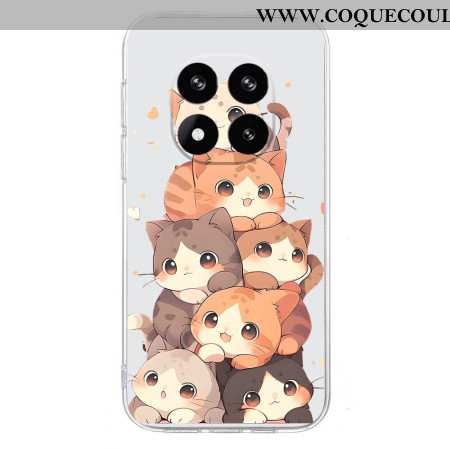 Coque Xiaomi Redmi Note 14 Pro Plus 5G Tas de Chats