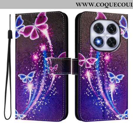 Housse Xiaomi Redmi Note 14 Pro Plus 5G / 14 Pro 5G / Poco X7 Motif Papillons Festifs