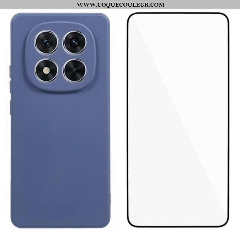 Coque Xiaomi Redmi Note 14 Pro Plus 5G Silicone avec Protecteur d'Écran