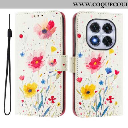 Housse Xiaomi Redmi Note 14 Pro Plus 5G / 14 Pro 5G / Poco X7 Motif Flora