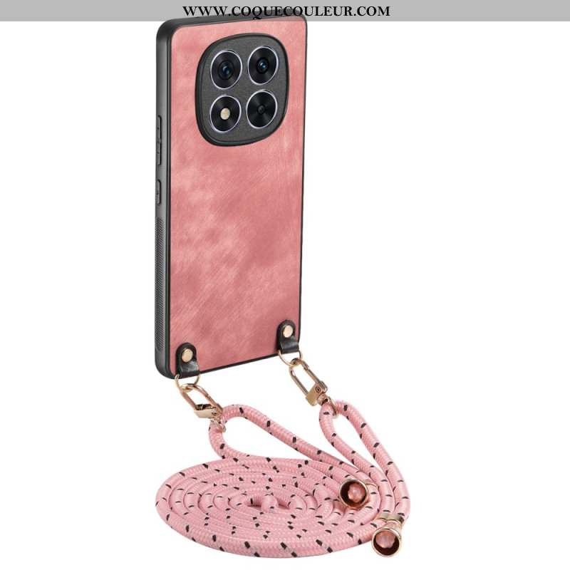 Coque à Cordon Xiaomi Redmi Note 14 ProPlus 5G Effet Cuir