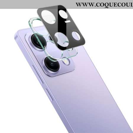 Lentille de Protection en Verre Trempé pour Xiaomi Redmi Note 14S (version noire)