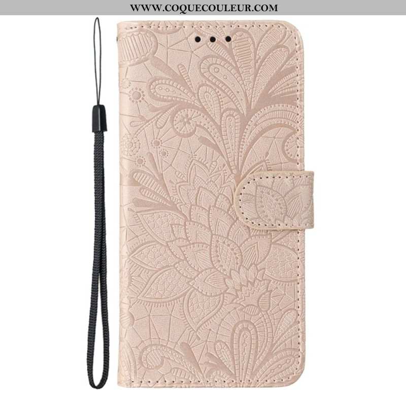 Housse Xiaomi Redmi Note 14S Dentelle Florale