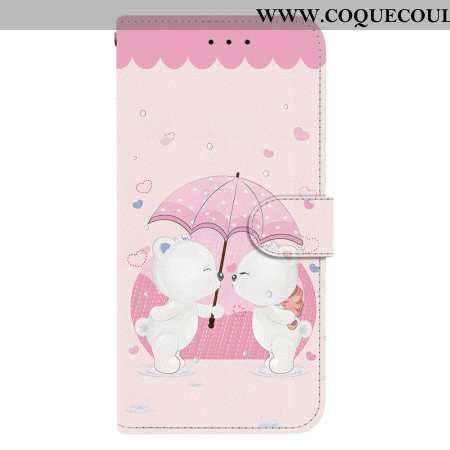Housse Xiaomi Redmi Note 14S Couple d'Ours Cartoon