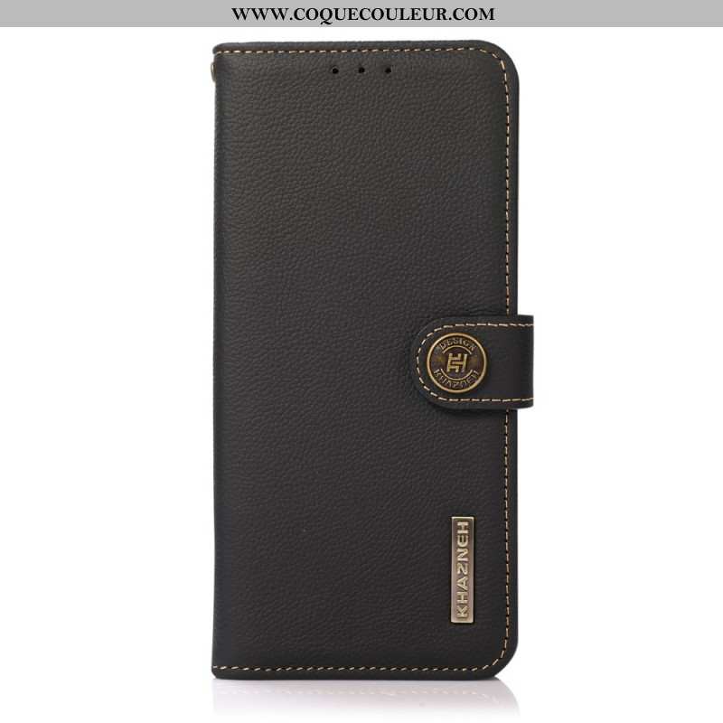 Housse Xiaomi Redmi Note 14S Cuir KHAZNEH