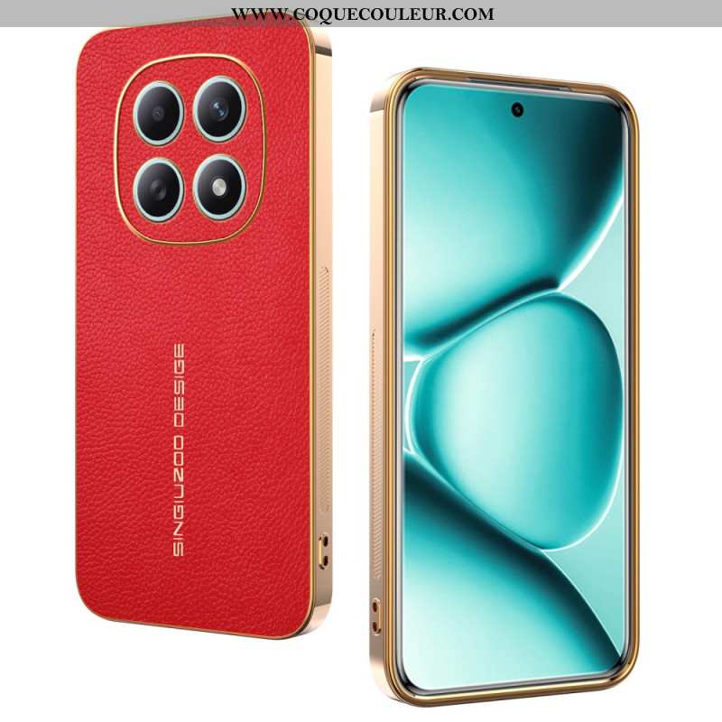 Coque Xiaomi Redmi Note 15 5G / 4G / Poco M8 5G Texture Litchi Anti-Rayures