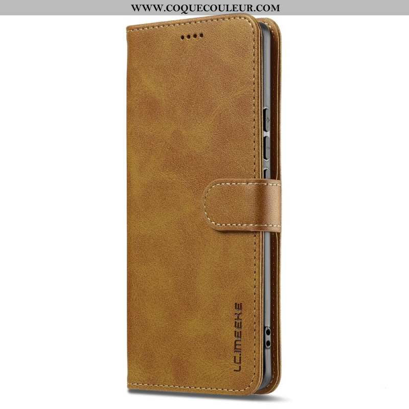Housse Xiaomi Redmi Note 15 5G / 4G / Poco M8 5G Effet Cuir LC.IMEEKE