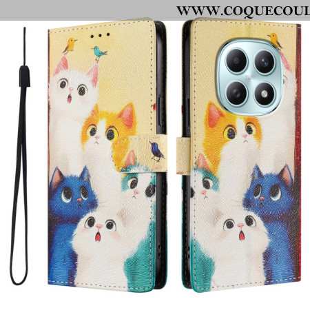 Housse Xiaomi Redmi Note 15 5G / 4G / Poco M8 5G Chats Coloré