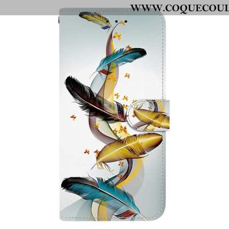 Housse Xiaomi Redmi Note 15 5G / Poco M8 5G Plumes Colorées
