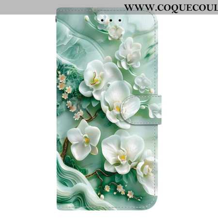 Housse Xiaomi Redmi Note 15 5G / Poco M8 5G Fleurs de Jade