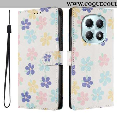 Housse Xiaomi Redmi Note 15 5G / 4G / Poco M8 5G Fleurs Colorées