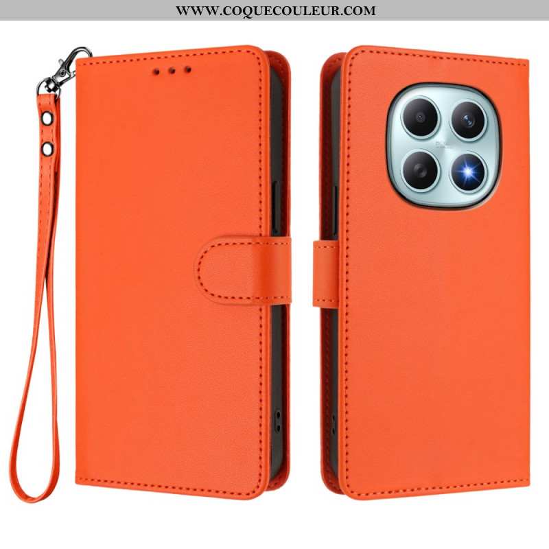 Housse Xiaomi Redmi Note 15 5G / 4G / Poco M8 5G Simili Cuir Uin