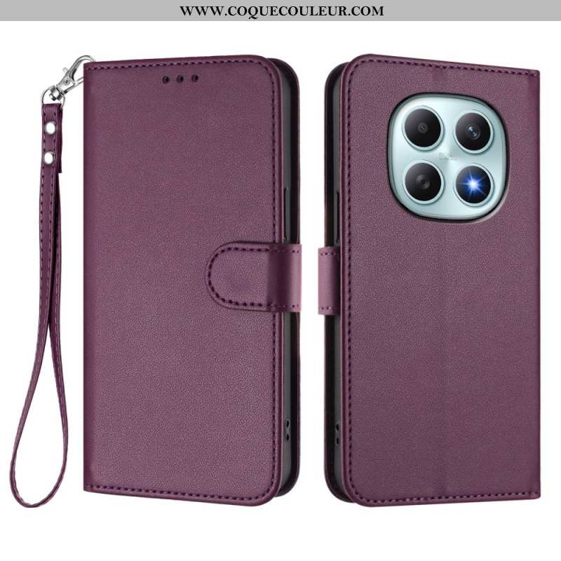 Housse Xiaomi Redmi Note 15 5G / 4G / Poco M8 5G Simili Cuir Uin