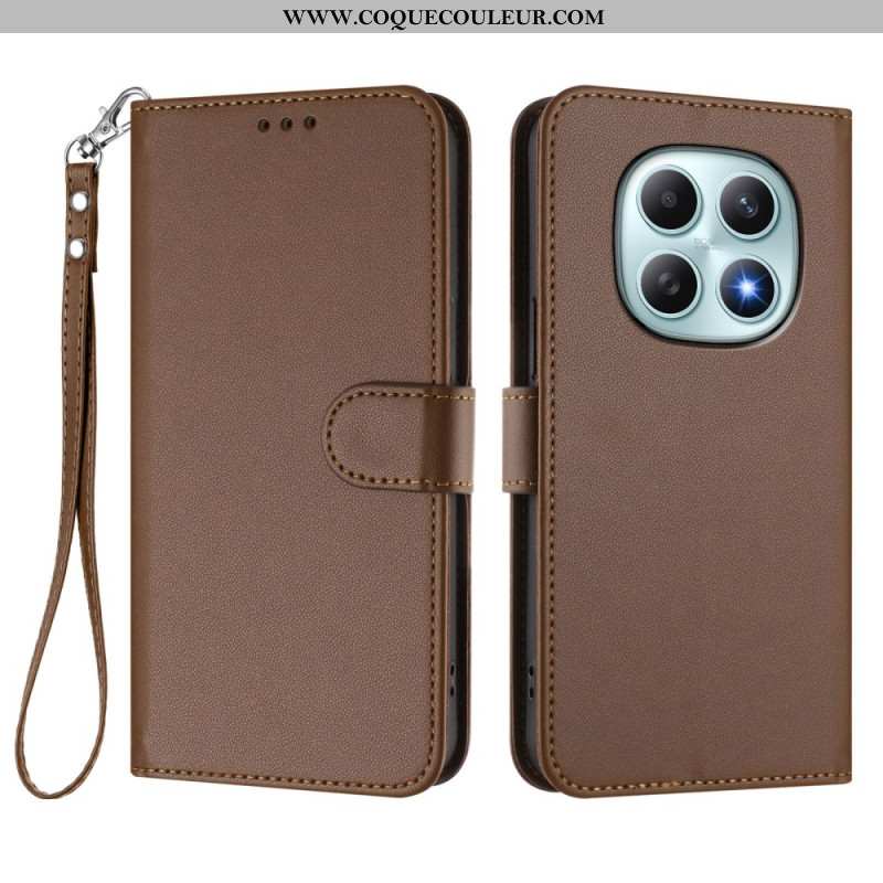 Housse Xiaomi Redmi Note 15 5G / 4G / Poco M8 5G Simili Cuir Uin