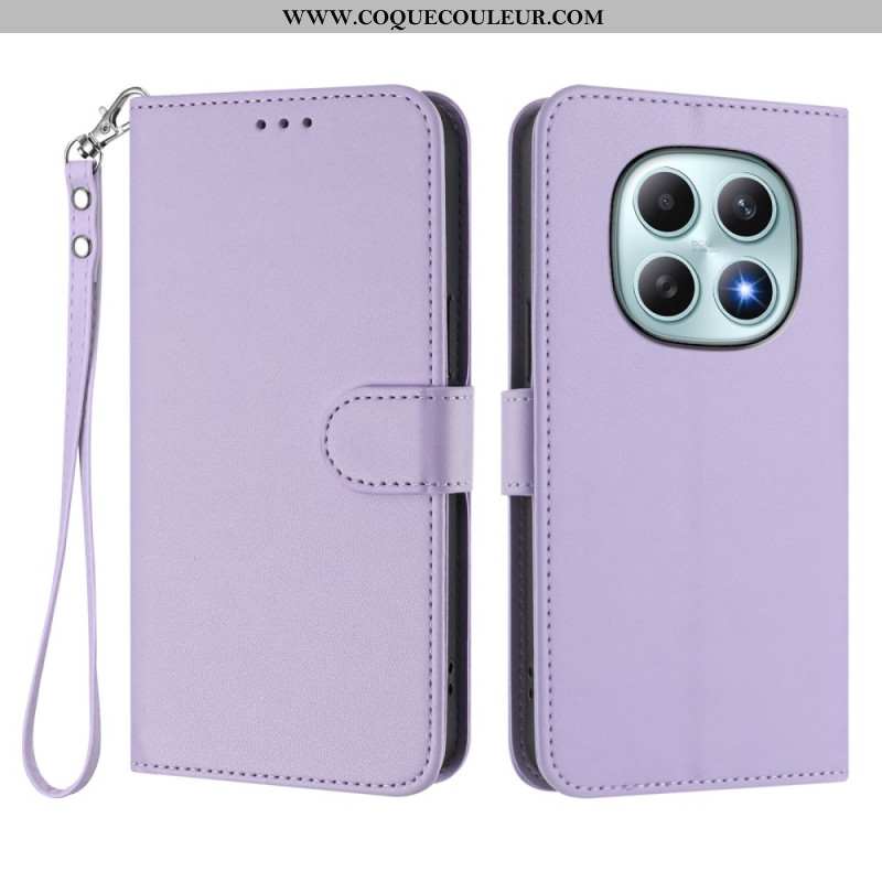 Housse Xiaomi Redmi Note 15 5G / 4G / Poco M8 5G Simili Cuir Uin