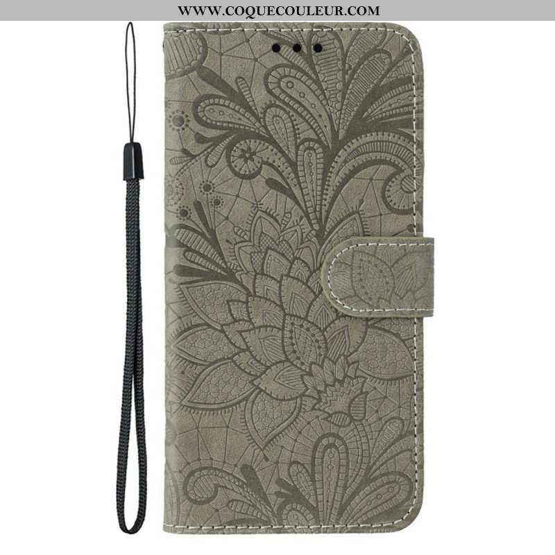 Housse Xiaomi Redmi Note 15 5G / 4G / Poco M8 5G Motif Floral Dentelle