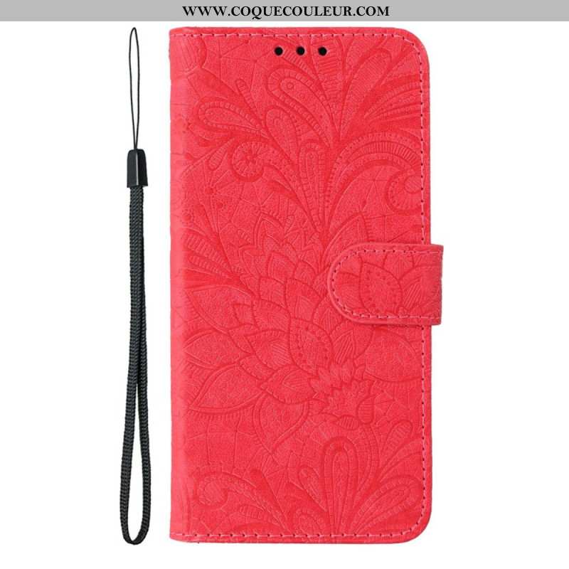 Housse Xiaomi Redmi Note 15 5G / 4G / Poco M8 5G Motif Floral Dentelle