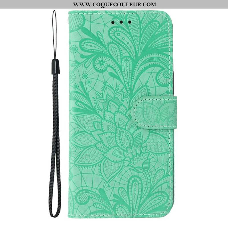 Housse Xiaomi Redmi Note 15 5G / 4G / Poco M8 5G Motif Floral Dentelle