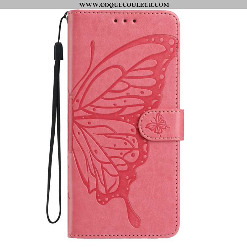 Housse Xiaomi Redmi Note 15 5G / Poco M8 5G Papillon Gravé