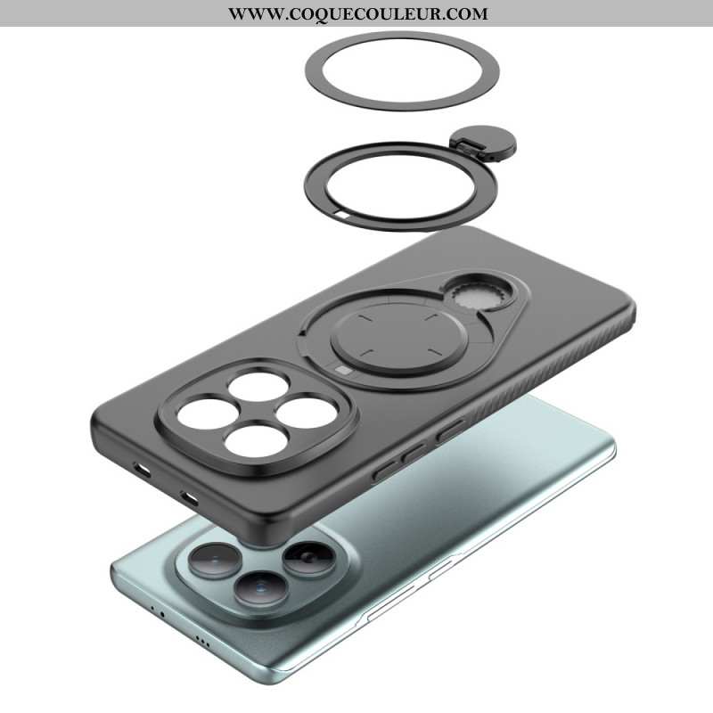 Coque Xiaomi Redmi Note 15 5G / Poco M8 5G Magnétique avec Support Rotatif