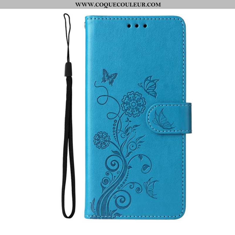 Housse Xiaomi Redmi Note 15 Pro 5G Papillons et Fleurs