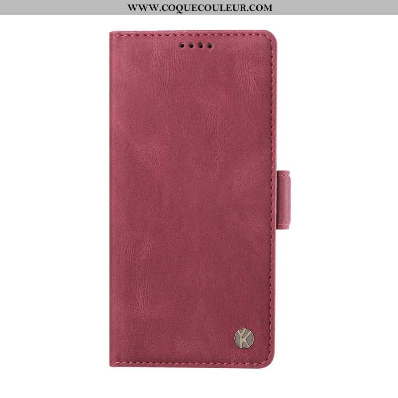 Housse Xiaomi Redmi Note 15 Pro 5G Effet Daim YIKATU