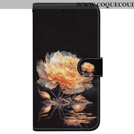 Housse Xiaomi Redmi Note 15 Pro 5G Pivoine Dorée