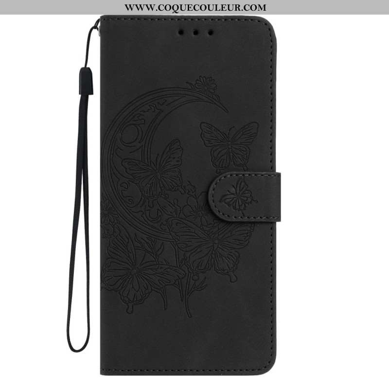 Housse Xiaomi Redmi Note 15 Pro 5G Motif Papillon et Fleur