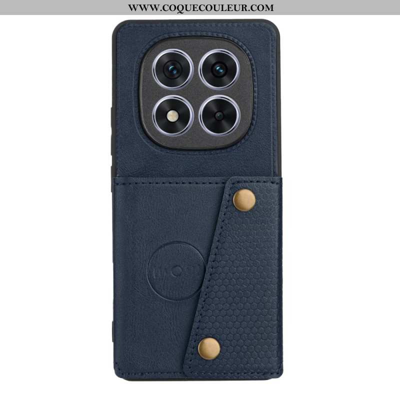 Coque Xiaomi Redmi Note 15 Pro Plus 5G / Poco M8 Pro 5G avec Porte-Cartes et Support