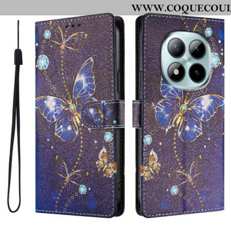 Housse Xiaomi Redmi Note 15 Pro Plus 5G / Poco M8 Pro 5G Papillons Précieux