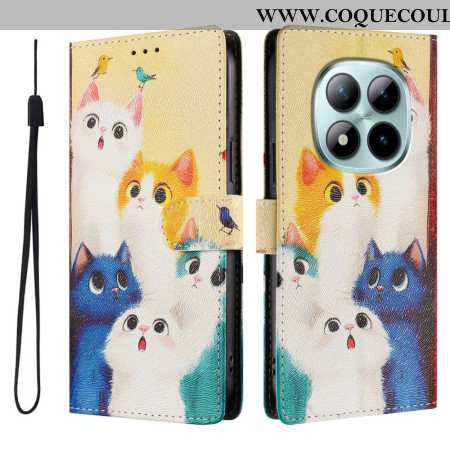 Housse Xiaomi Redmi Note 15 Pro Plus 5G / Poco M8 Pro 5G Chats Colorés
