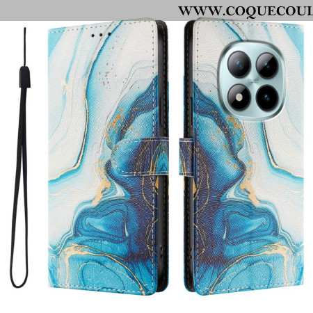 Housse Xiaomi Redmi Note 15 Pro Plus 5G / Poco M8 Pro 5G Marbre Bleu