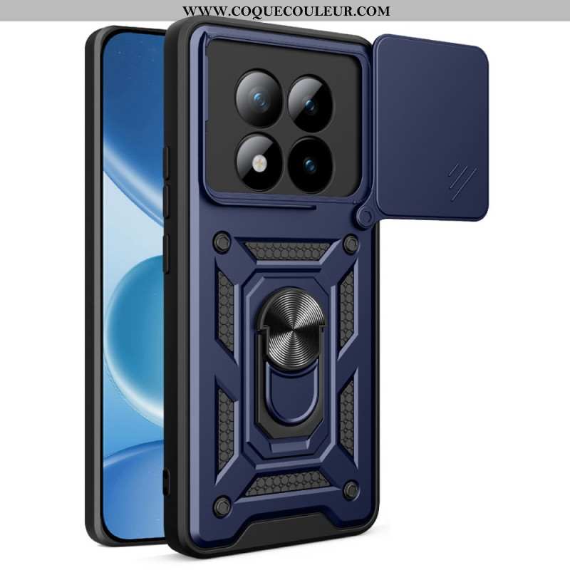 Coque Xiaomi Redmi Note 15 Pro Plus 5G / Poco M8 Pro 5G Protection Caméra Coulissante et Support Int
