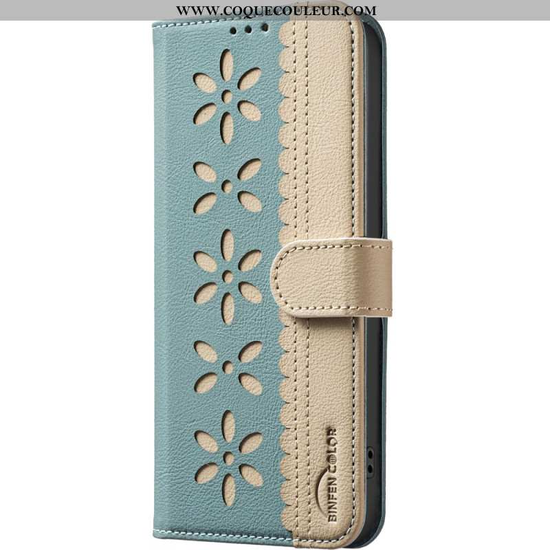 Housse Xiaomi Redmi Note 15 Pro Plus 5G / Poco M8 Pro 5G Motif Floral BINFEN COLOR