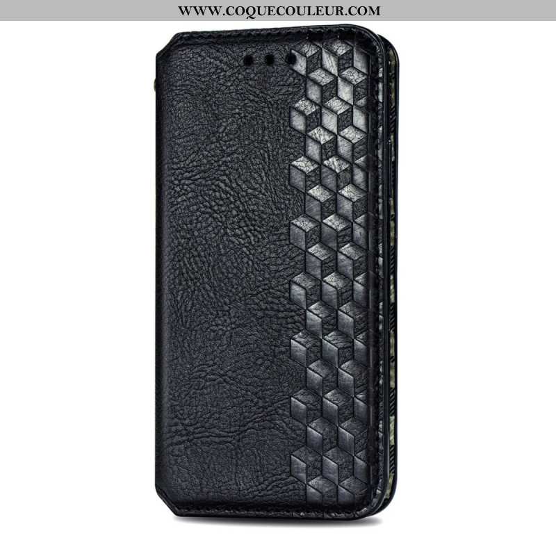 Flip Cover Xiaomi Redmi Note 15 Pro Plus 5G / Poco M8 Pro 5G Motif Losange