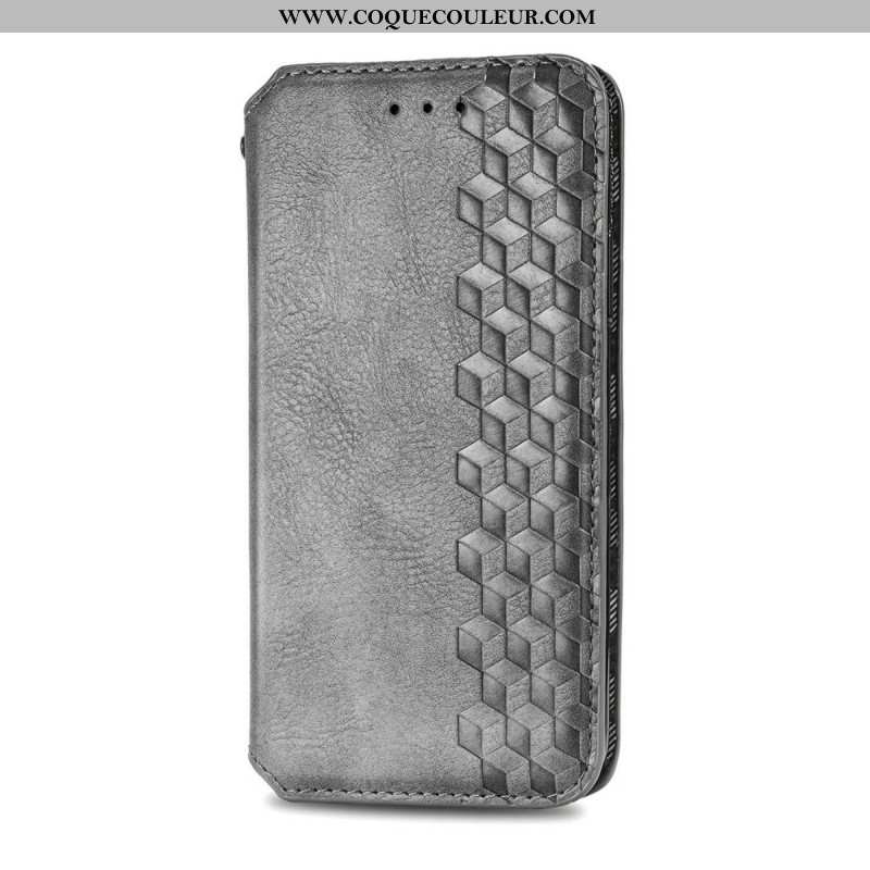 Flip Cover Xiaomi Redmi Note 15 Pro Plus 5G / Poco M8 Pro 5G Motif Losange