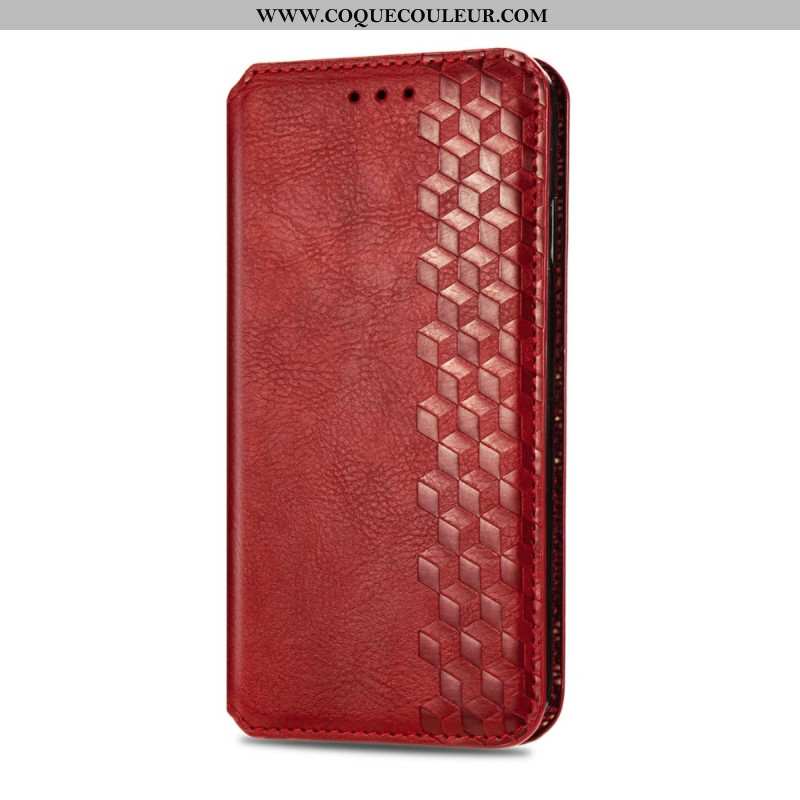 Flip Cover Xiaomi Redmi Note 15 Pro Plus 5G / Poco M8 Pro 5G Motif Losange