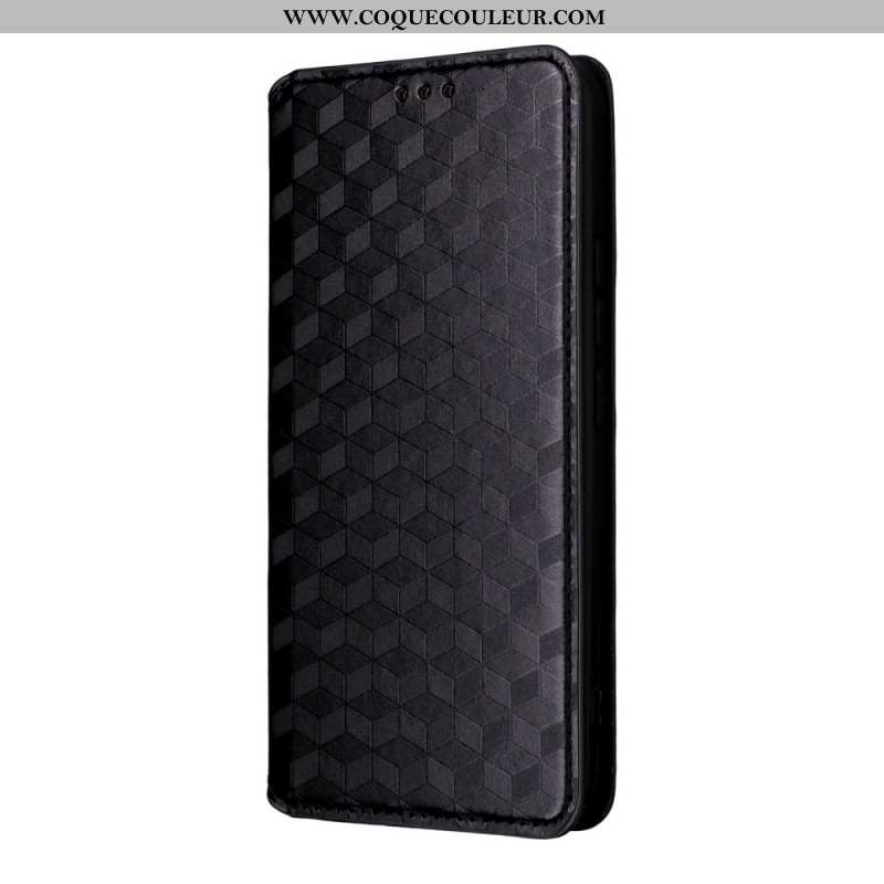 Flip Cover Xiaomi Redmi Note 15 Pro Plus 5G / Poco M8 Pro 5G Losanges Brillants