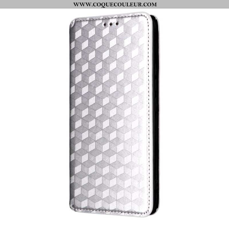 Flip Cover Xiaomi Redmi Note 15 Pro Plus 5G / Poco M8 Pro 5G Losanges Brillants