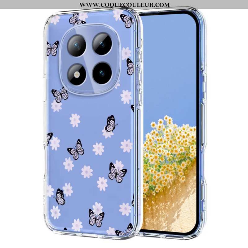 Coque Xiaomi Redmi Note 15 Pro Plus 5G / Poco M8 Pro 5G Papillon Floral