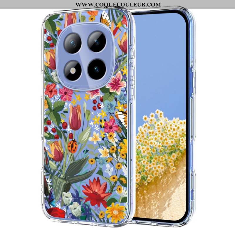 Coque Xiaomi Redmi Note 15 Pro Plus 5G / Poco M8 Pro 5G Papillon Floral