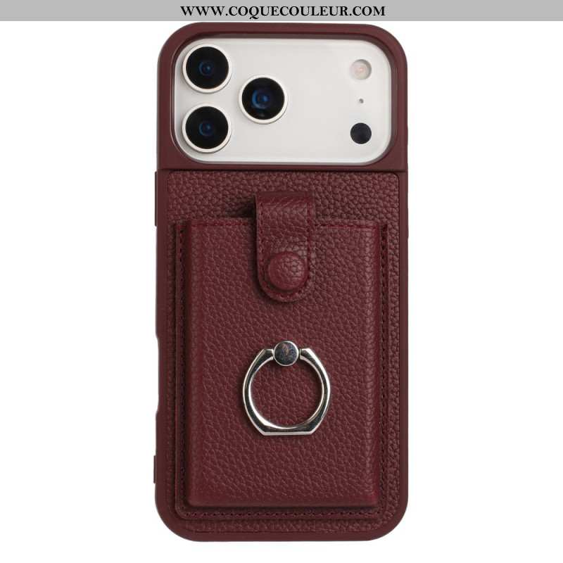 Coque iPhone 17 Pro Max Support et Porte-cartes