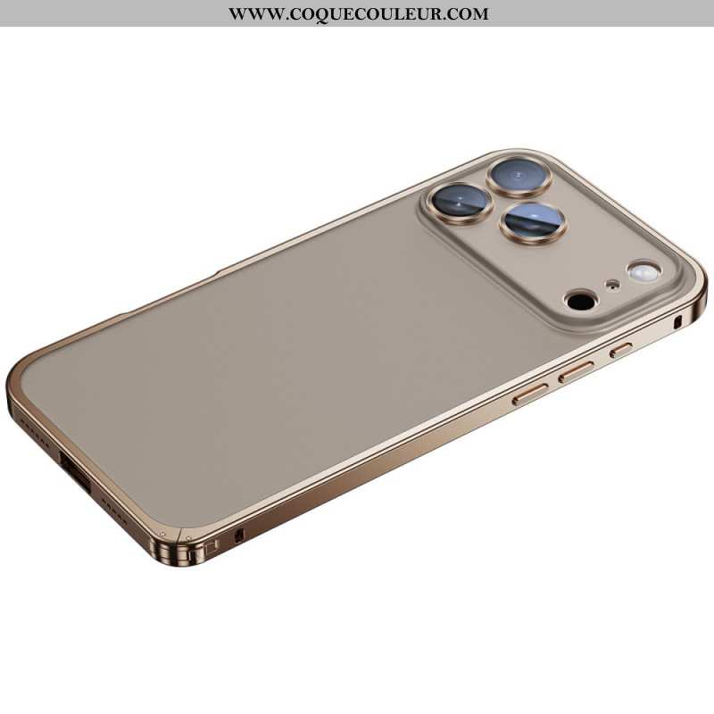Coque iPhone 17 Pro Max Cadre Métallique