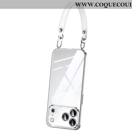 Coque iPhone 17 Pro Max Transparente à Lanière