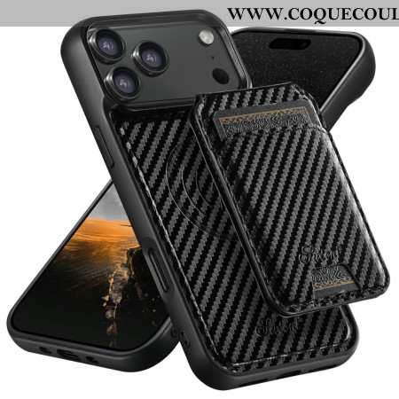 Coque iPhone 17 Pro Max Compatible Magsafe Porte-Cartes Détachable